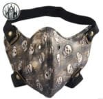 masque gothique chauve souris look demoniaque argent 882 Masque Gothique Chauve-souris: Look Démoniaque - Argent