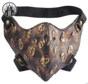 Masque Gothique Chauve-souris Cuir — Univers Gothique