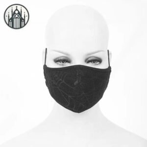 Masque Gothique Toile Araignée — Univers Gothique
