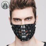 Masque Gothique Floral: Look Démoniaque Livraison Offerte