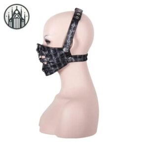 Masque Gothique Cuir Synthétique — Univers Gothique