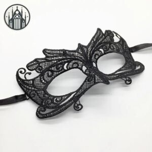 Masque Gothique Pointu Dentelle — Univers Gothique