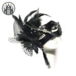 Masque Gothique Paon Pour Un Look Démoniaque