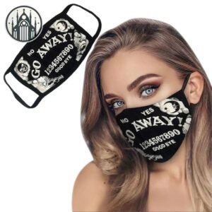 Masque Gothique Ouija Coton — Univers Gothique