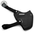 Masque Gothique Rivet Noir Pu - Look Démoniaque!