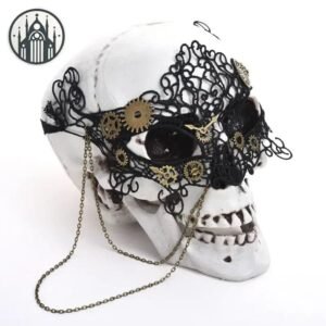 Masque Gothique Steampunk Dentelle — Univers Gothique