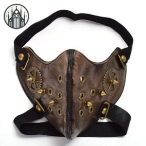 Masque Gothique Engrenage Cristal — Univers Gothique