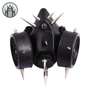 Masque Gothique Steampunk Rivet Gaz — Univers Gothique