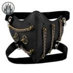 Masque Gothique Tête De Mort: Look Démoniaque!