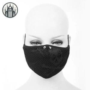 Masque Gothique Toile D’araignée: Accessoires Gothiques à La Mode