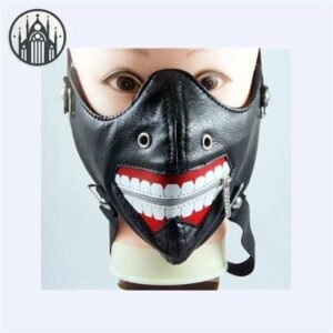Masque Gothique Kaneki Ken Cuir — Univers Gothique