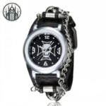 Montre Rock Gothique Waterproof: Mécanisme Autonome 3 Jours | Livraison Offerte - Noir