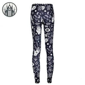 Nouveau Legging Gothique Femme: Confortable Et Original 2 Nouveau Legging Gothique Femme: Confortable Et Original