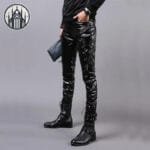 Pantalon Gothique à Lacet: Style Sombre Et Authentique!