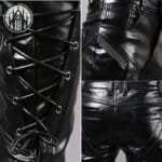 Pantalon Gothique à Lacet: Style Sombre Et Authentique!