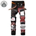 Pantalon Gothique Trou Homme Coton