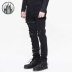 Pantalon Gothique à Zipper: Qualité Supérieure Livraison Offerte!