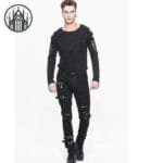 Pantalon Gothique à Zipper: Qualité Supérieure Livraison Offerte!