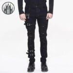 Pantalon Gothique à Zipper: Qualité Supérieure Livraison Offerte!