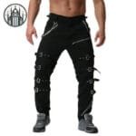 Pantalon Gothique Avec Chaîne - Livraison Offerte
