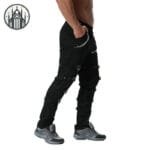 Pantalon Gothique Avec Chaîne - Livraison Offerte