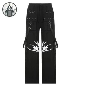Pantalon Gothique Blood Moon Femme — Univers Gothique