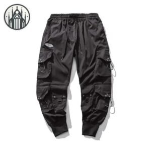 Pantalon Gothique Cargo Homme Poches — Univers Gothique