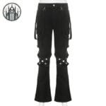 Pantalon Gothique Cargo Extensible - Livraison Offerte!