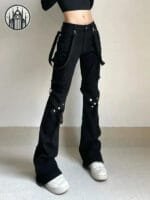 Pantalon Gothique Cargo Extensible - Livraison Offerte!