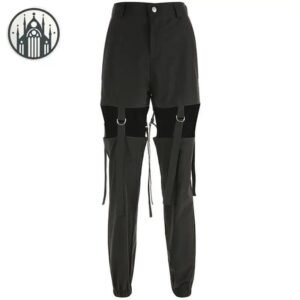 Pantalon Gothique Streetwear Coton Homme — Univers Gothique