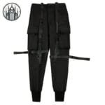 Pantalon Gothique Cargo: Style Dark Livraison Offerte! - m