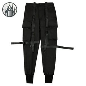 Pantalon Gothique Cargo: Style Dark Livraison Offerte! - m