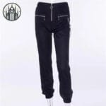 Pantalon Gothique Carotté: Confort Supérieur En Coton Et Polyester