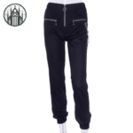 Pantalon Gothique Carotté: Confort Supérieur En Coton Et Polyester - s