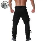 Pantalon Gothique Chaîne Coton Femme — Univers Gothique (vue 2)