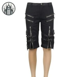 Short Gothique Punk Rock Coton — Univers Gothique