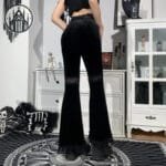 Pantalon Gothique En Coton Et Polyester Résistant