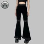 Pantalon Gothique En Coton Et Polyester Résistant