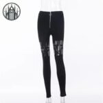 Pantalon Gothique Pentacle Coton Polyester — Univers Gothique (vue 8)