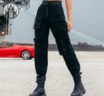 Pantalon Gothique En Polyester Résistant - Guide Des Tailles