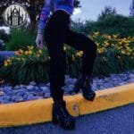 Pantalon Gothique En Polyester Résistant - Guide Des Tailles