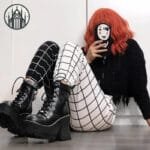Pantalon Gothique En Polyester Résistant: Guide Des Tailles