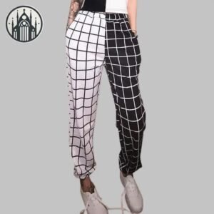 Pantalon Gothique Polyester Femme Classique — Univers Gothique