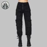 Pantalon Gothique En Polyester Résistant - Guide Des Tailles