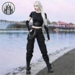 Pantalon Gothique En Polyester Résistant - Guide Des Tailles - s