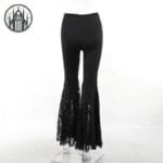 Pantalon Gothique évasé En Dentelle: Livraison Offerte!