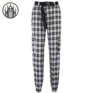 Pantalon Gothique Carotté Femme Coton — Univers Gothique