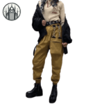 Pantalon Gothique Femme: Confort Maximal & Style Unique - Khaki / s