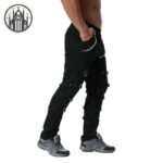Pantalon Gothique Homme Coton Polyester — Univers Gothique (vue 4)