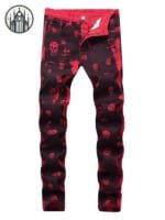 Pantalon Gothique Homme: Style Noir Intense - 28